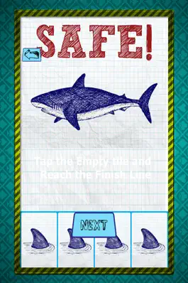 Game screenshot Stick-man Doodle Steps: Dont Step on The Shark Fins mod apk