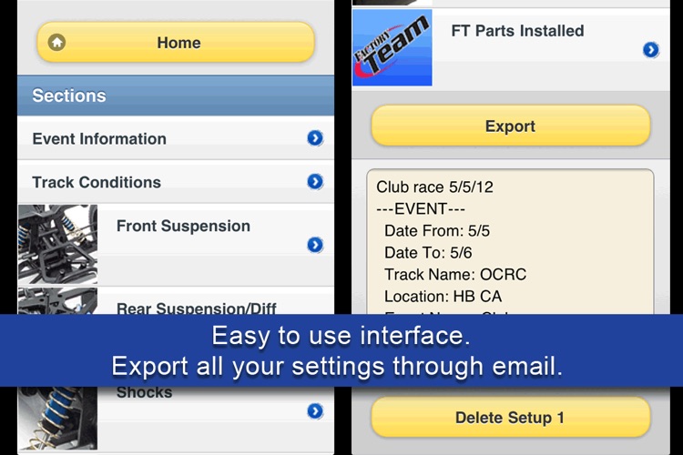 SC10 Short Course Setups screenshot-3