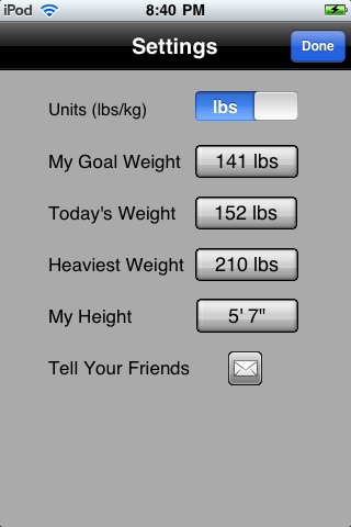 Virtual Weight Loss Model screenshot 4