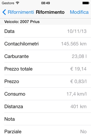 Mileage Keeper screenshot 3