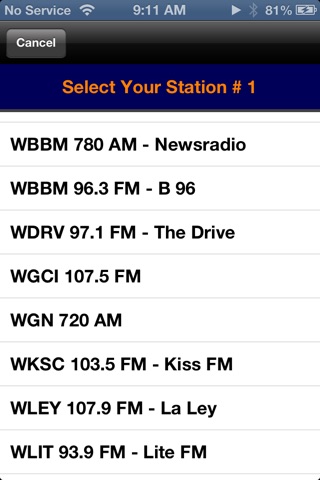 Chicago Radio Live screenshot 3