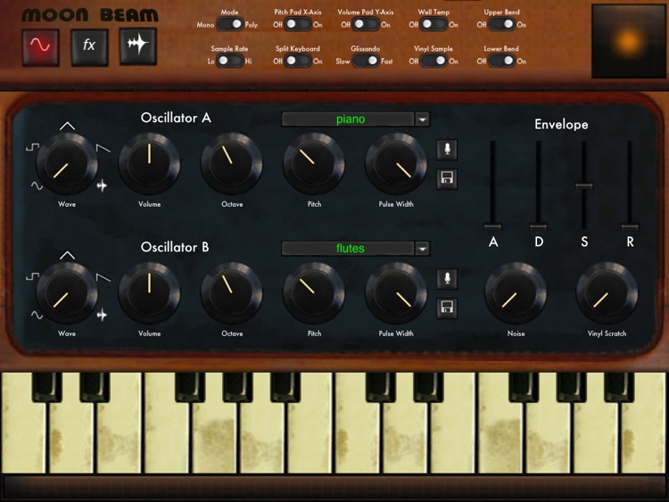 Moon Beam Synth/Sampler