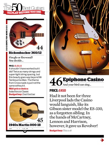 The 50 Best Guitars To Play Before You Die by Guitarist screenshot 2
