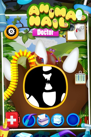 Animal Nail Doctor - Nail and hand surgery, kids free Game For fun screenshot 3