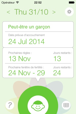 Ovulation and Pregnancy Calendar Pro (Fertility Calculator, Gender Predictor, Period Tracker) screenshot 2
