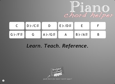 Piano Chord Helper screenshot 3