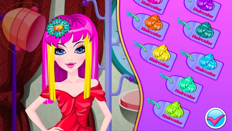 Princess hair salon game screenshot-3