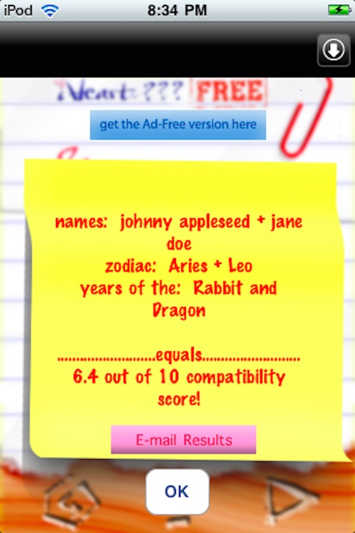 iHeart Love Compatibility Match Calculator Free: Classic Version - Test Your Crush!