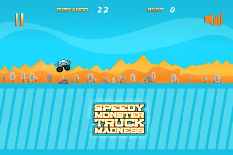 Speedy Monster Truck Madness Lite screenshot 3