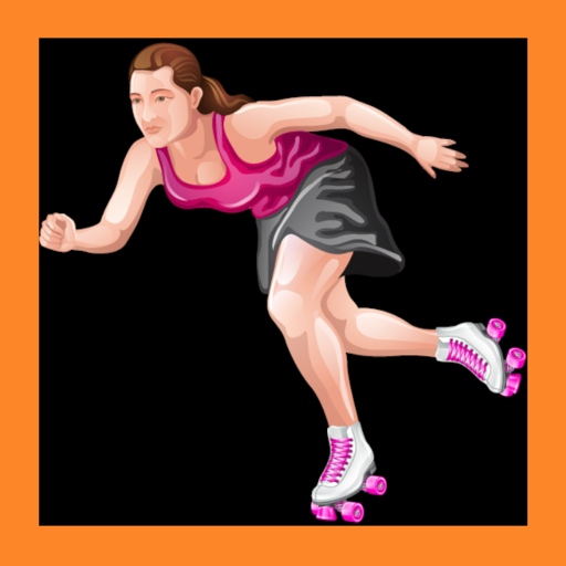 Roller Skating 3D icon