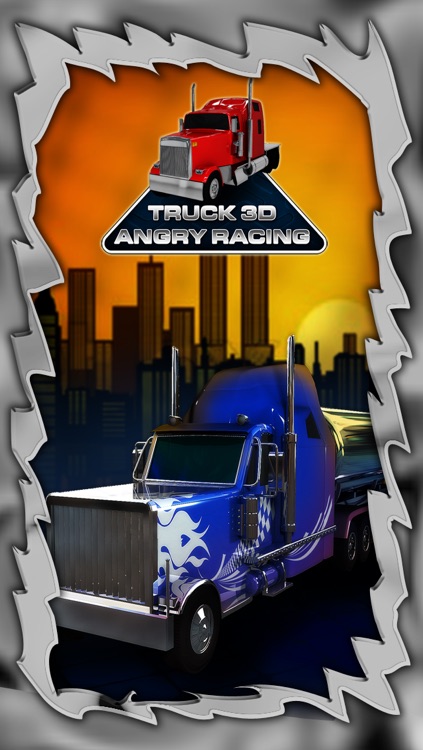 Truck 3D Angry Racing - The monsters road rage game Free