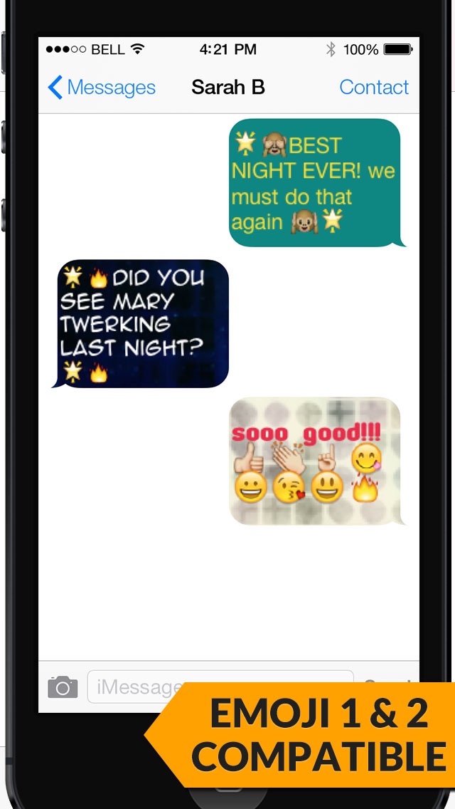 Pimp My Text PRO - Send Color Text Messages with Emoji 2 Screenshot 5