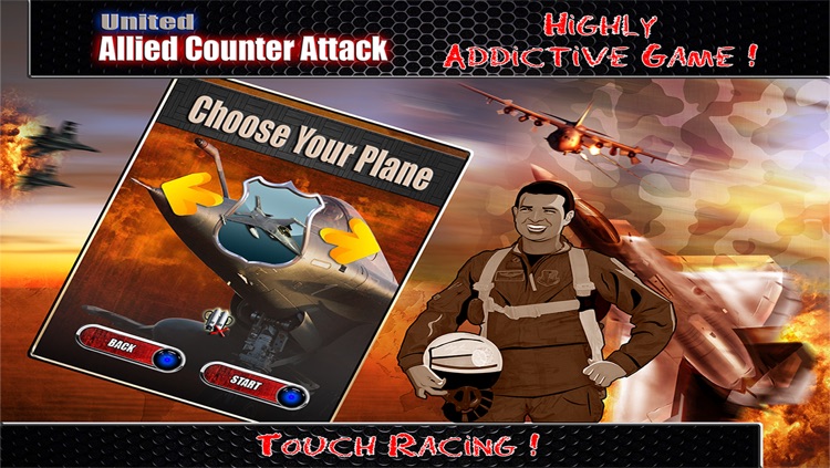 United Allied Counter Attack FREE : Jet Fighter Vs Migs Air skrimm