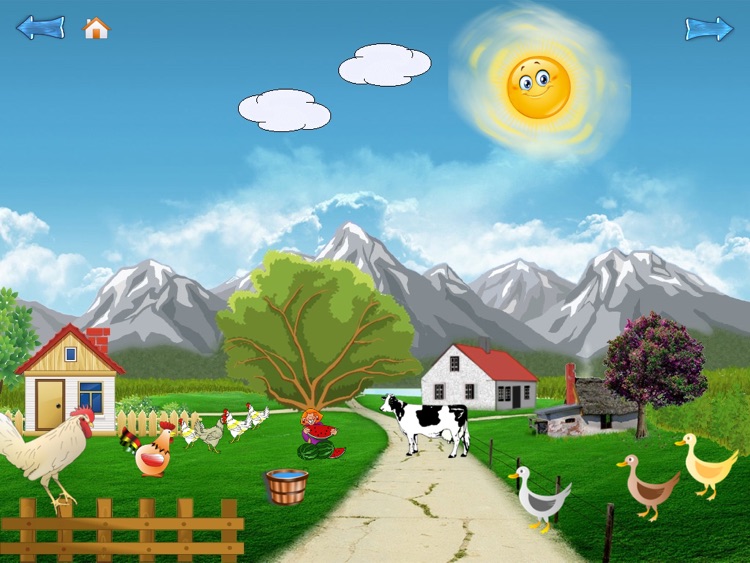 The Four Seasons -  educational game for children and babies