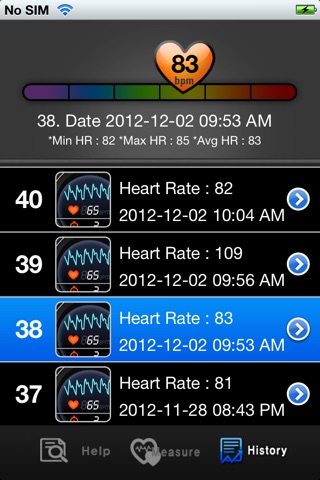 Quick Heart Rate Monitor screenshot 3