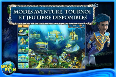 Jewel Legends: Atlantis - A Match 3 Puzzle Adventure screenshot 2