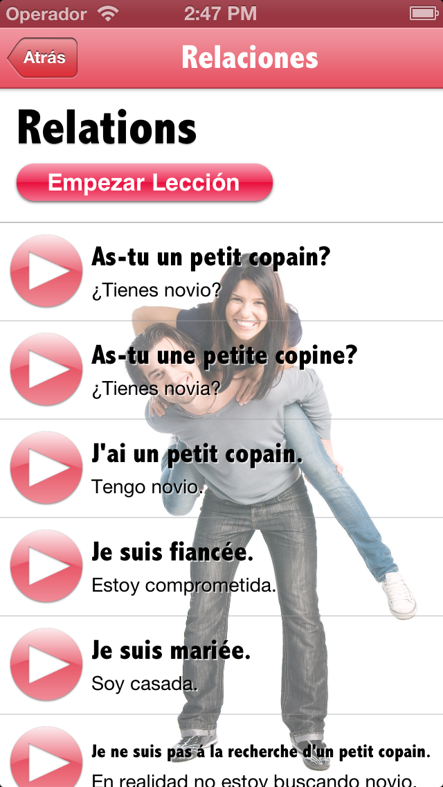 Francés SexyCaptura de pantalla de2