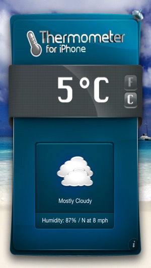 Thermometer for iPhone & iPod Touch - Get Temperature & Weat(圖4)-速報App