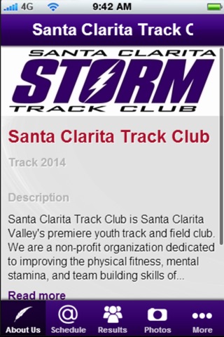 Santa Clarita Track Club screenshot 2