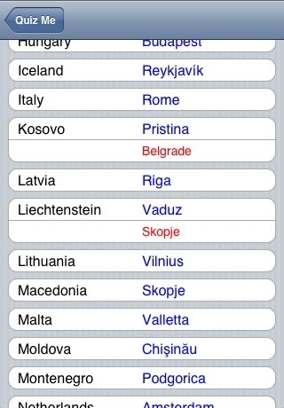 Europe Capitals screenshot 3