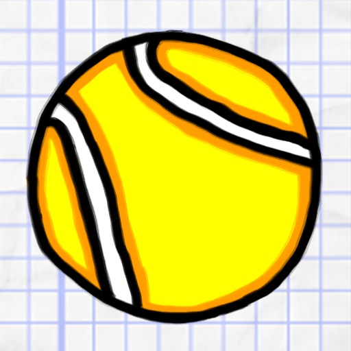 A Glow Doodle Tennis 2 FREE - Highly Addictive iOS App