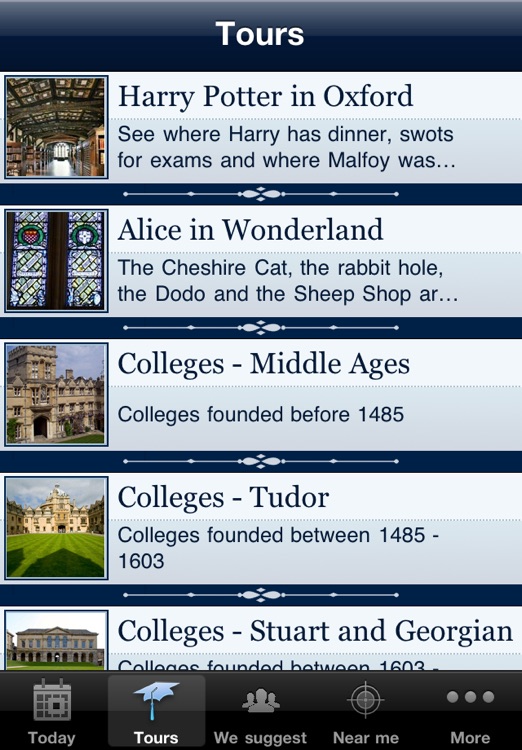 Oxford University: The Official Guide app