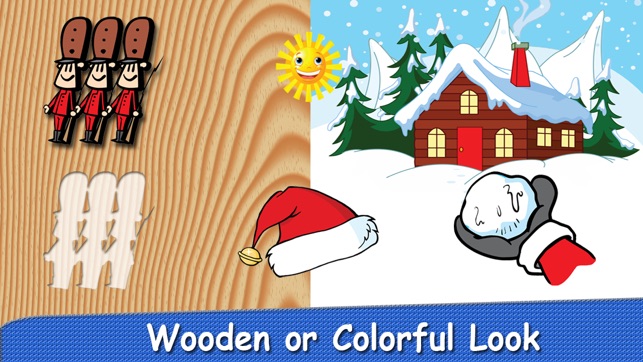 Christmas Puzzle for Babies Free: Move Winter Cartoon Images(圖4)-速報App