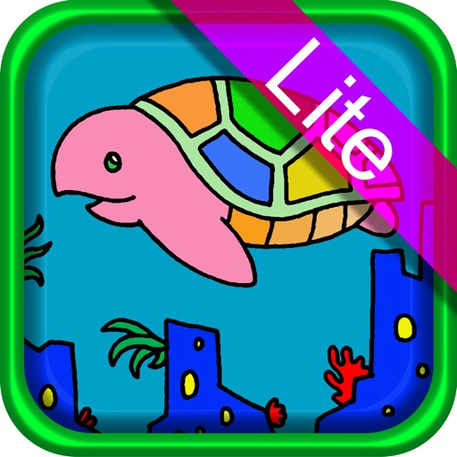 Aquarium Coloring Lite for iPhone icon