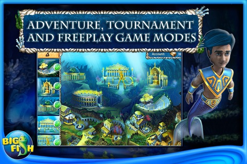 Jewel Legends: Atlantis - A Match 3 Puzzle Adventure screenshot 2