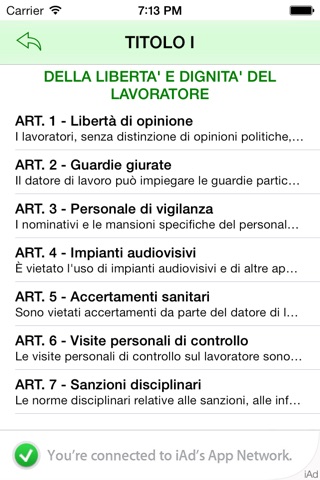 Lo Statuto dei Lavoratori screenshot 2