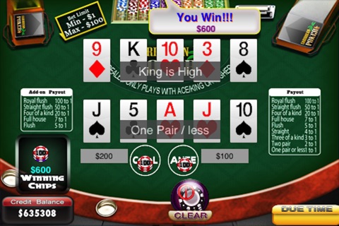 Caribbean Poker+ cool!!! screenshot 4