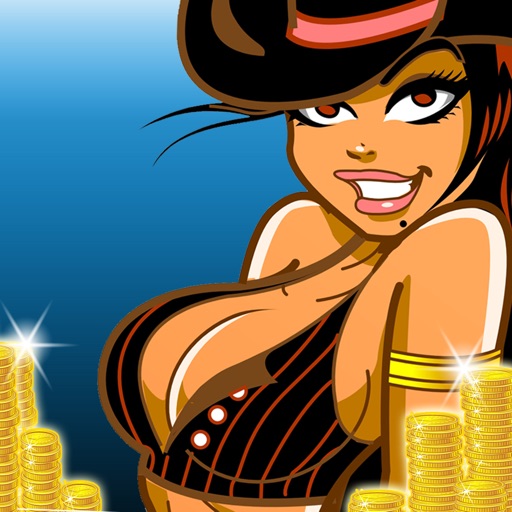 Aces Cowgirl Slots - Lady Luck VIP Vegas Style 777 Jackpot Casino Slot Machine Game Free Icon