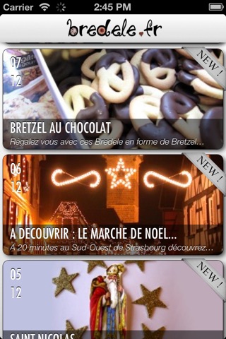 Bredele - Recettes de cuisine d'Alsace ! screenshot 2