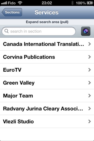 Corvina Business Directory screenshot 2