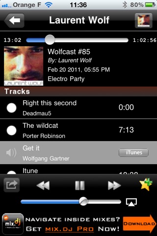 Laurent Wolf by mix.dj screenshot 2
