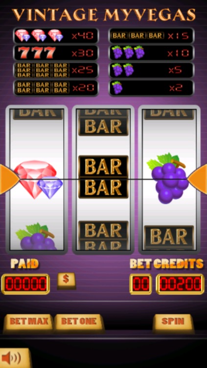 Vintage myVegas Slots: A Classic 3-Reel Style Free Slot Machine