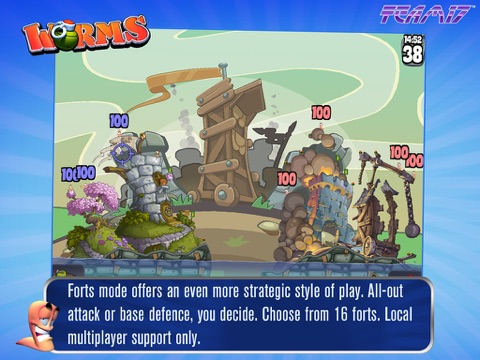 Игра Worms HD