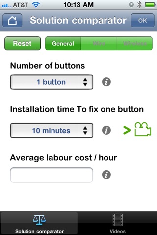 Wireless Push Button Comparator screenshot 2