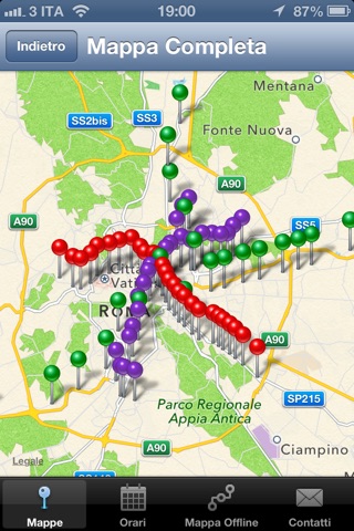 iMetro Rome screenshot 2
