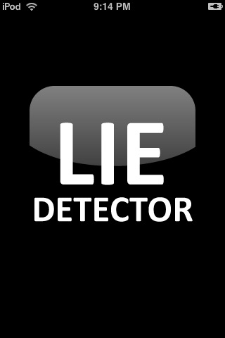 LIE DETECTOR - VOICE ANALYSIS