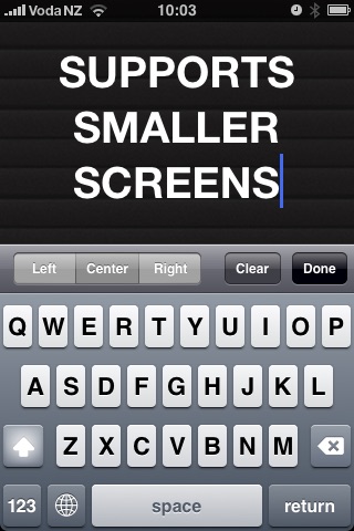 Letterboard screenshot 2