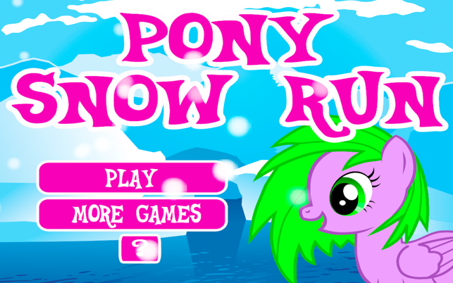 Pony Snow Run