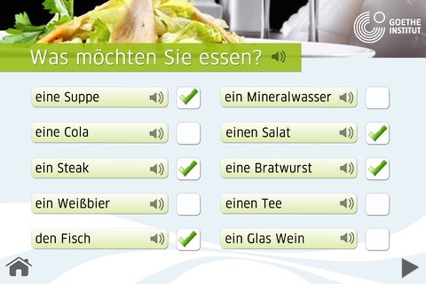 Deutsch bitte: Im Restaurant screenshot 3