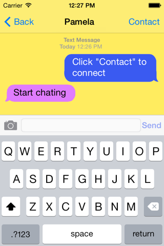 BT Chat with Friends Free screenshot 2