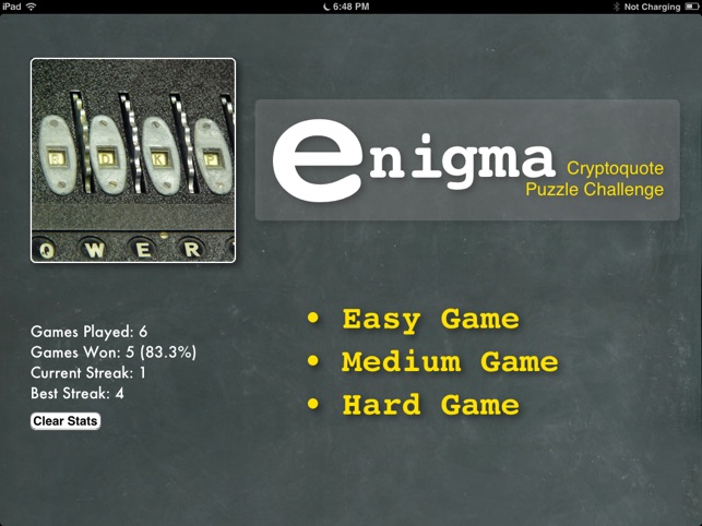 Enigma Cryptoquote Puzzle Challenge(圖2)-速報App