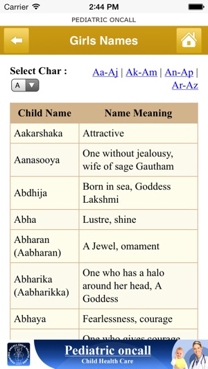 Indian Baby Names - Pediatric Oncall(圖4)-速報App