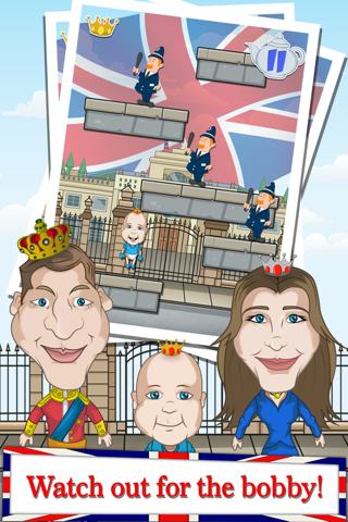 A Royal Baby Jump FREE- Featuring William, Kate and The Queen screenshot 4