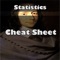 Statistics cheat sheet