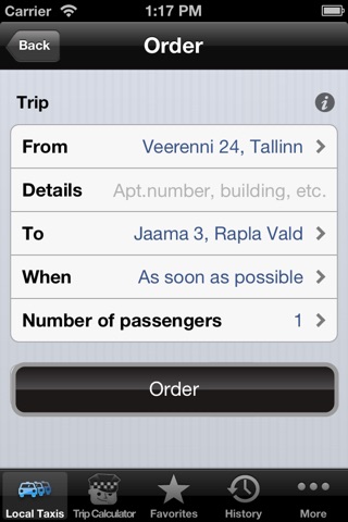 TaxiPal screenshot 3
