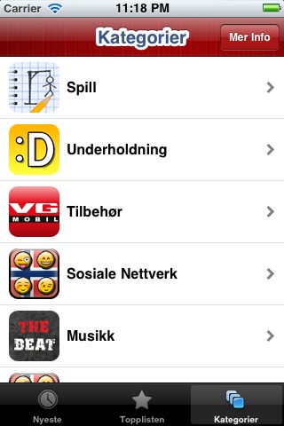 Norske Apper screenshot 3